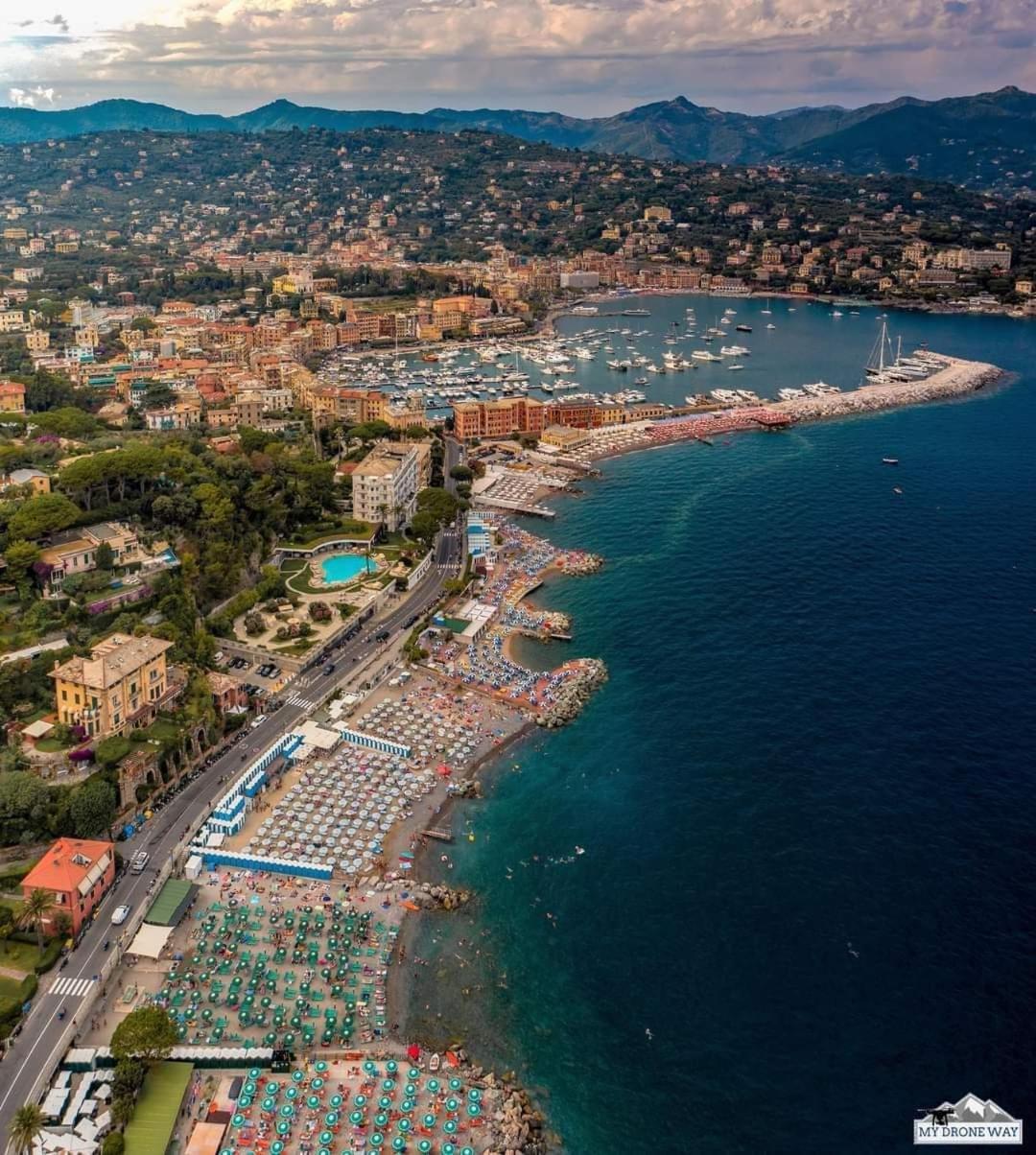 Ferienwohnung Lilibet Monolocale In Centro Con Aria Condizionata E Wi-Fi Santa Margherita Ligure Exterior foto
